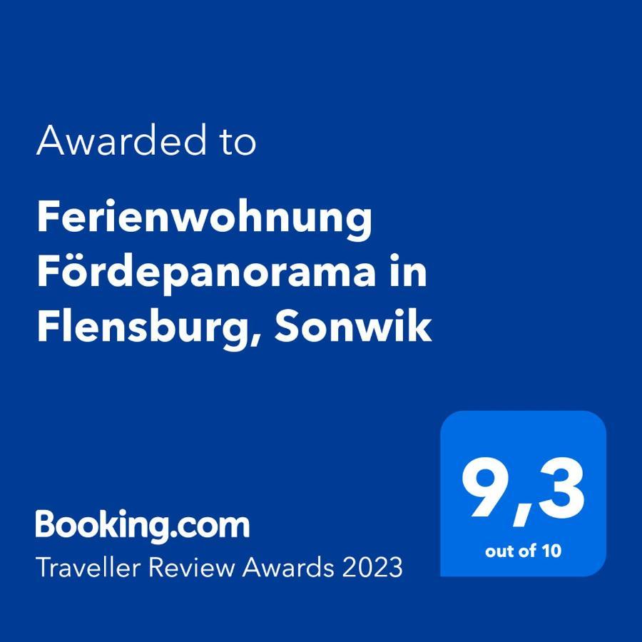 Ferienwohnung Foerdepanorama In Flensburg, Sonwik Dış mekan fotoğraf